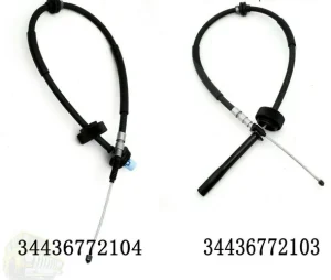 Genuine BMW X5 X6 E70 Electric Park Brake cable handbrake 34436772103 or 34436772104